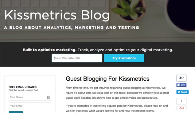 Guest Blogging Guidelines