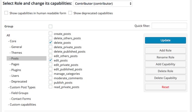 Contributor Roles