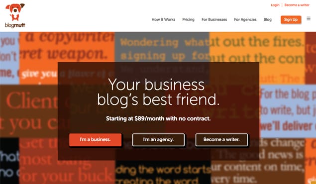 BlogMutt Website