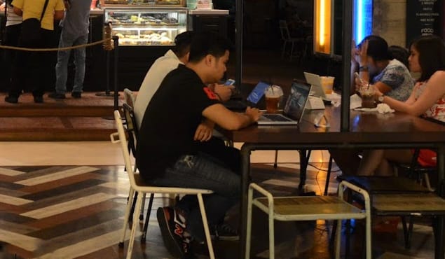 Coffee Shop Blogging