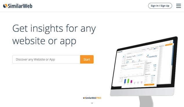 SimilarWeb Website