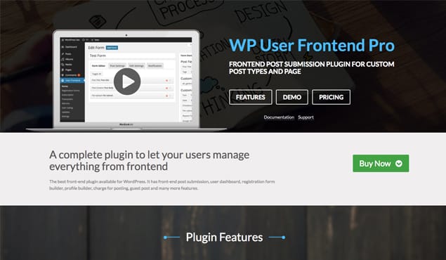 WP User Frontend Pro