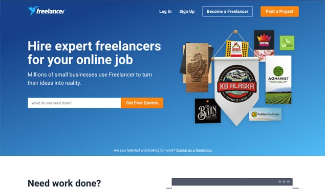 Freelancer Website