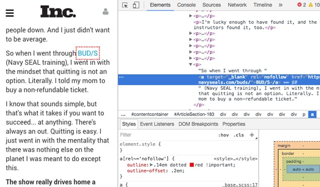 Example Nofollow Publisher