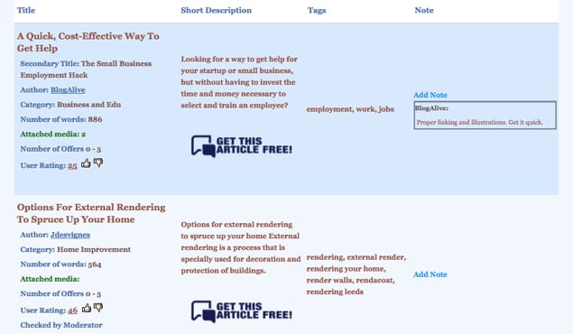 Free Articles My Blog Guest