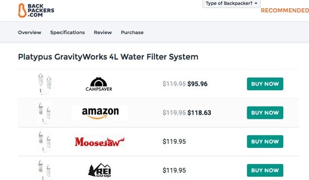 Affiliate Link Example