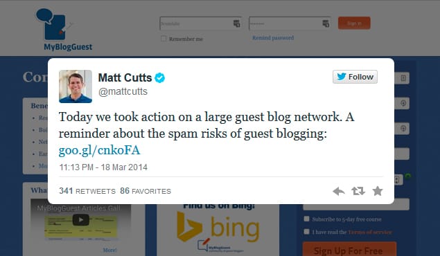 Manual Action MyBlogGuest