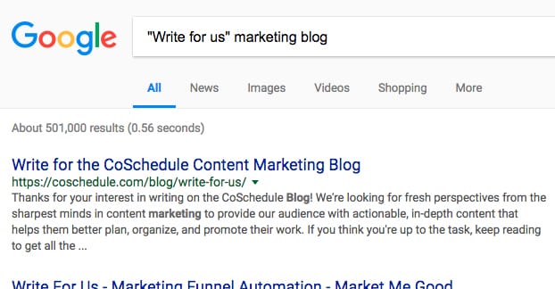 Write for Us Marketing Blog