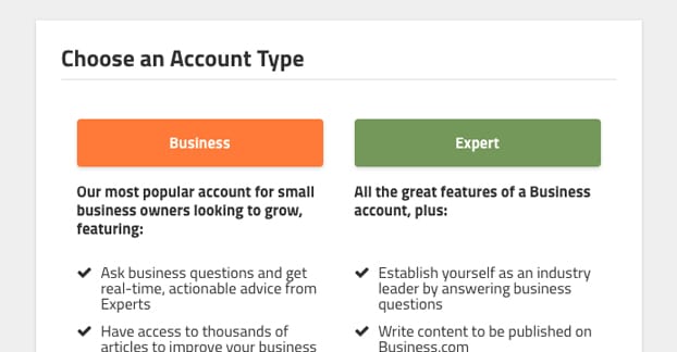 Expert Account