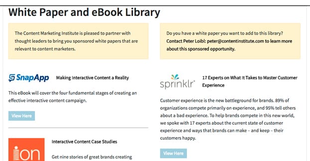 Whitepaper eBook Library