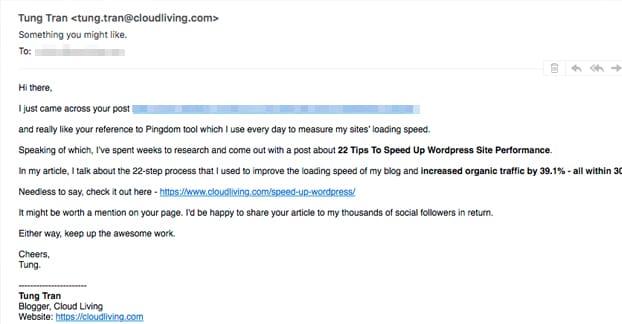 Guest Post Spam