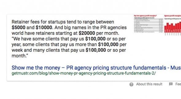 PR Firm Cost