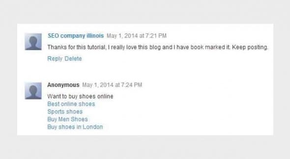 Example Comment Spam