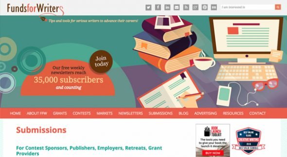 Funds for Writers Site