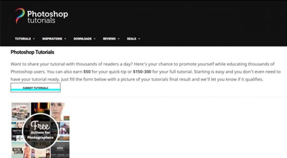 Write for Photoshoptutorials