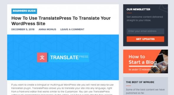 Blog Post Design
