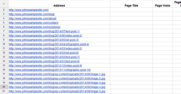 Blog Post Content Audit