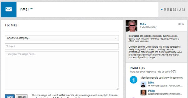 Email Send InMail