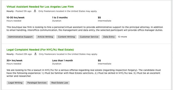 Legal Writers for Hire