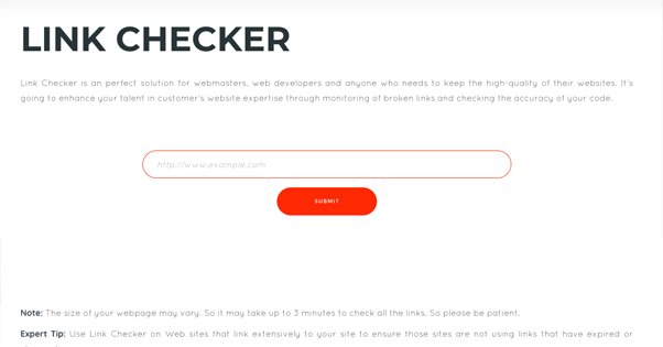 Link Checker Tool